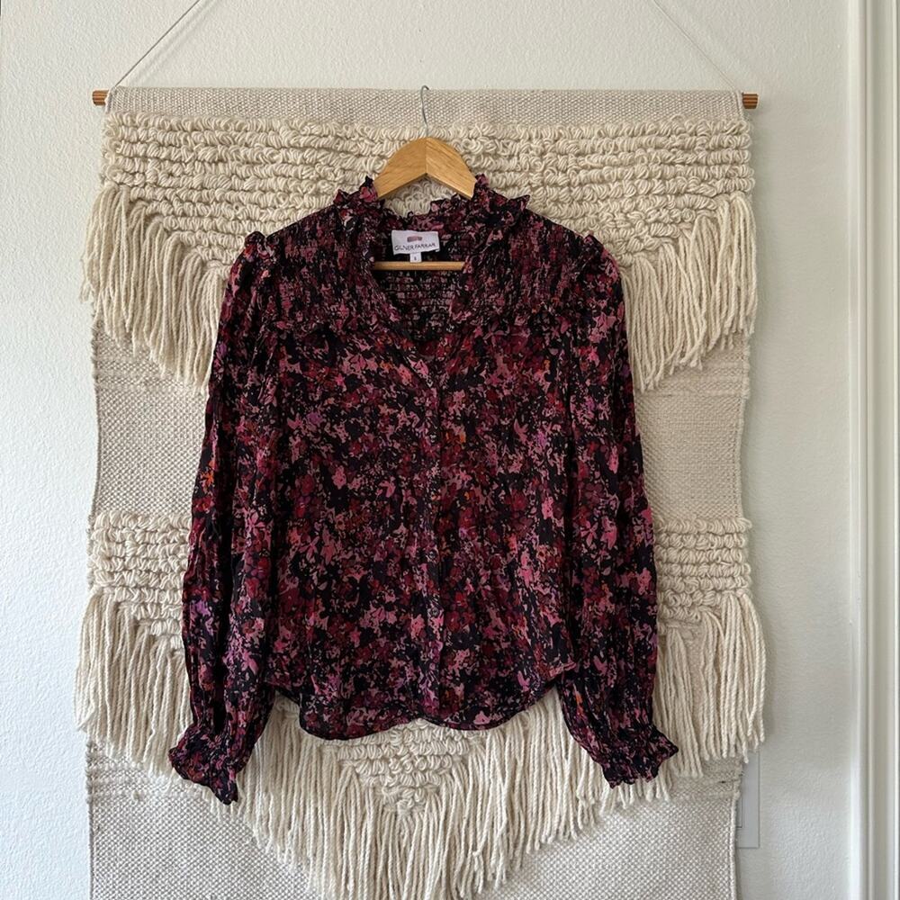 Gilner Farrar Riley Ruffle Top